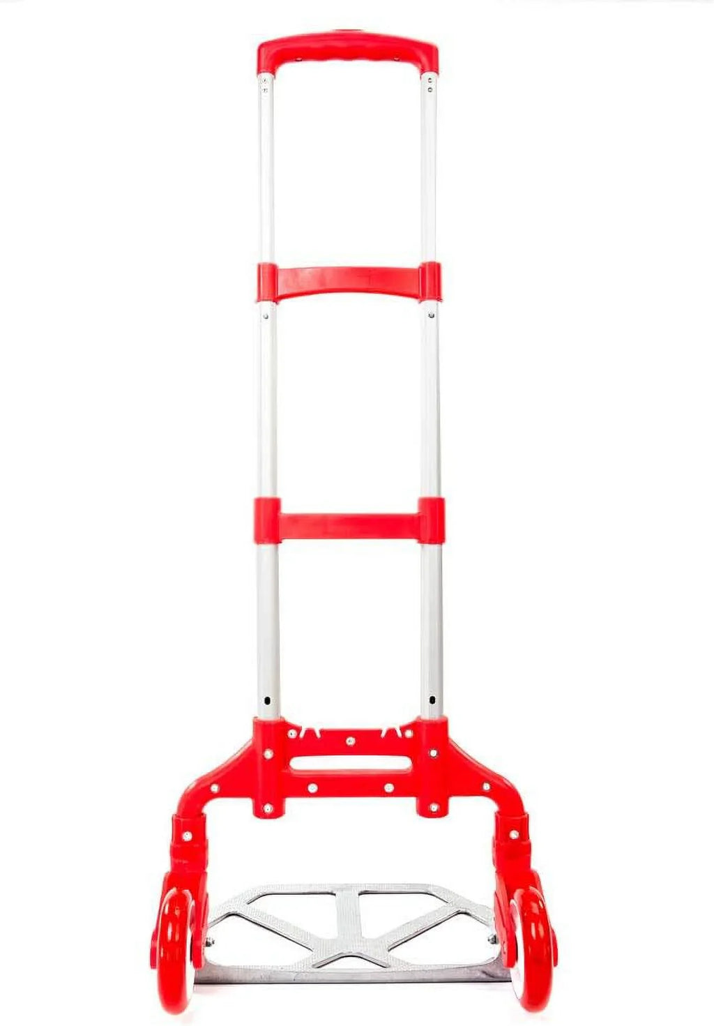 Hand Portable Collapsible Auto, Truck,Hand Folding Use lbs (75kg) Luggage Cart Home, for Office,Travel Dolly and Aluminium Push (Red) 165.35 Trolley