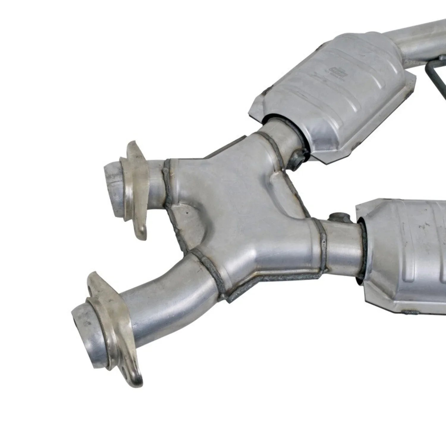 96-98 GT Converters Catalytic 1996-1998 X 4.6 Mustang With - MUSTANG Fits Pipe High 2-1/2 Flow select: BBK