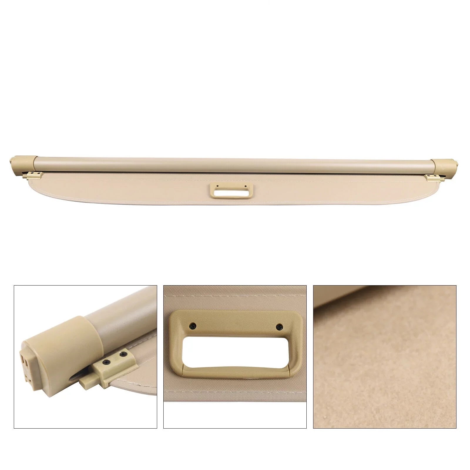 Security Mercedes 07-12 GL550 Shade Beige Shade Cover Cargo 2007-2012 Trunk Trunk Security Fits Privacy Benz Security Benz Privacy GL550 Cover Mercedes For Trunk Shelf Cargo Cover Cargo Shade Rear