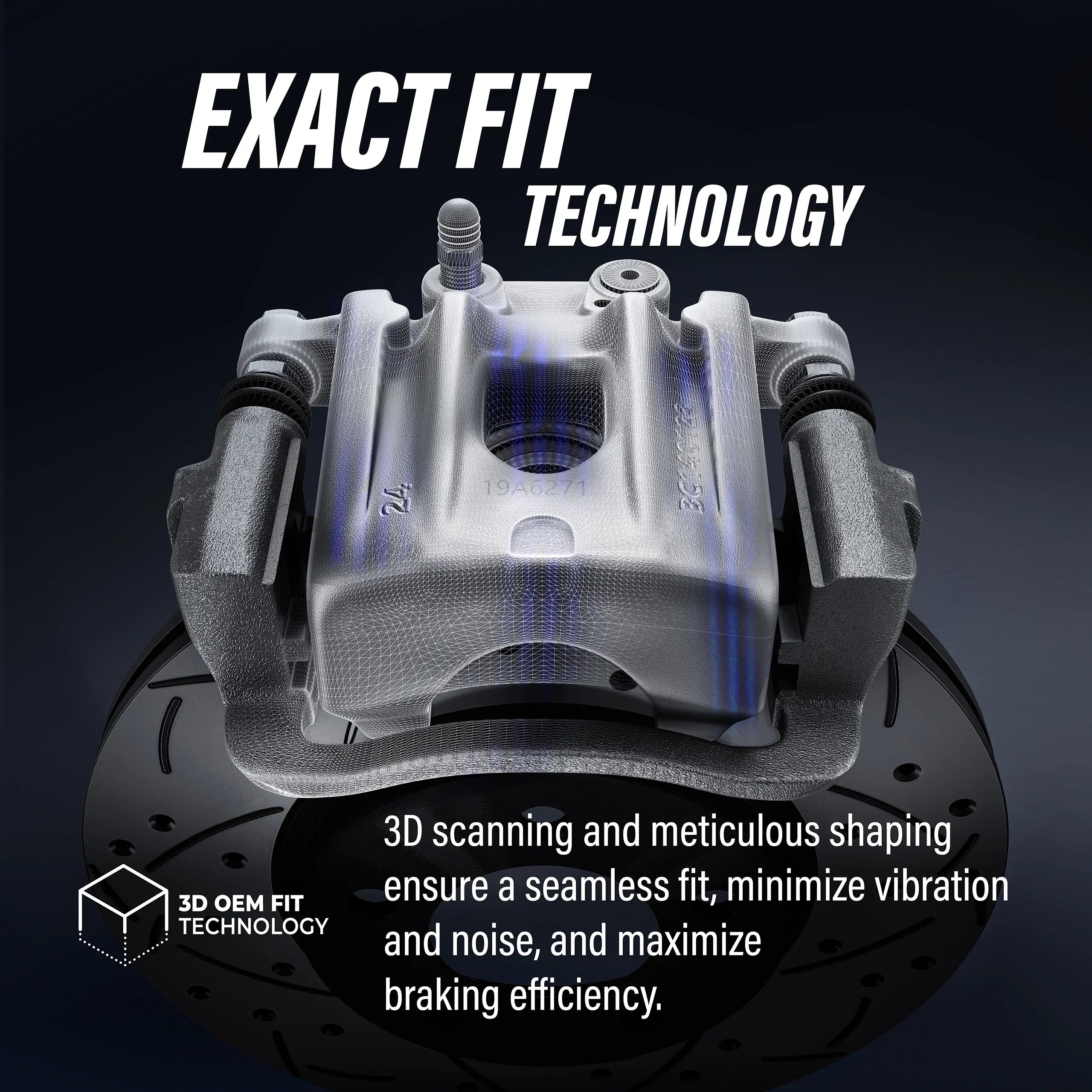 Transit Ceramic And For Pads Disc Auto KC8-100707C Dual Ram Rotors Rear Caliper Piston Brake C/V 2012 With Front Kit