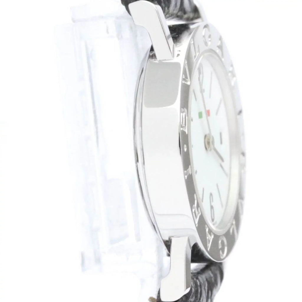 Polished BVLGARI-BVLGARI BF558550 BB26SL Quartz Steel Pre-Owned (Good) Ladies BVLGARI Watch