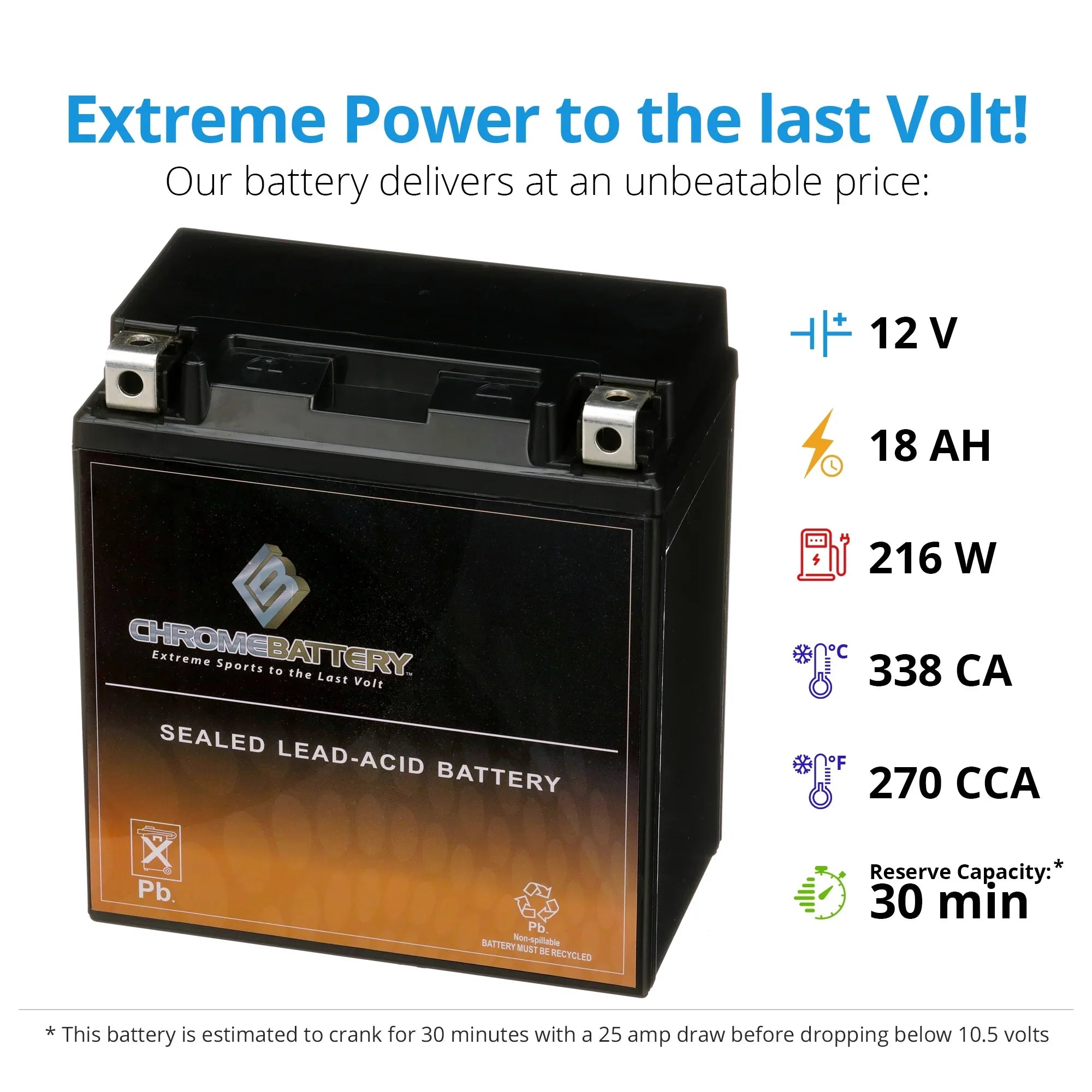 Volts,18 Cca) Streak Vn1600-b Battery Vulcan 270 1600cc Mean Ytx20ch-bs 2004 Motorcycle Ah, for Battery Kawasaki Chrome 12 (20ch-bs