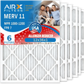 7 12x36x1 by & MPR to Pleated Conditioner 11 Air 1000, Filter Comparable 1200 USA Made AIR. AIRX FILTERS Furnace MPR Filters MERV FPR Filter 12x36x1 CLEAN Electrostatic Air 6 Pack WICKED Premium HVAC
