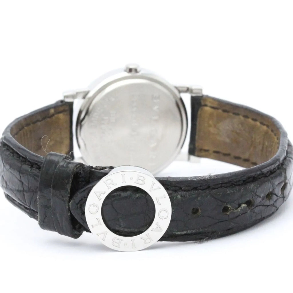 Polished BVLGARI-BVLGARI BF558550 BB26SL Quartz Steel Pre-Owned (Good) Ladies BVLGARI Watch