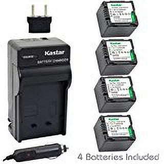 and VW_VBD070 VBD210 Kit for (4_Pack) Panasonic CGA_DU14 Charger Battery w Kastar CGA_DU06, VBD140 CGA_DU14, CGA_DU21, CGA_DU07,