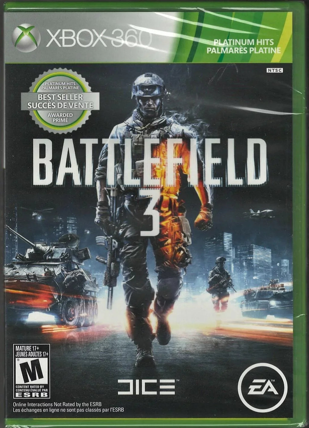 Xbo-0014633197372 Factory (Brand Hits) Battlefield 360 Version) US 3 (Platinum Xbox Sealed New