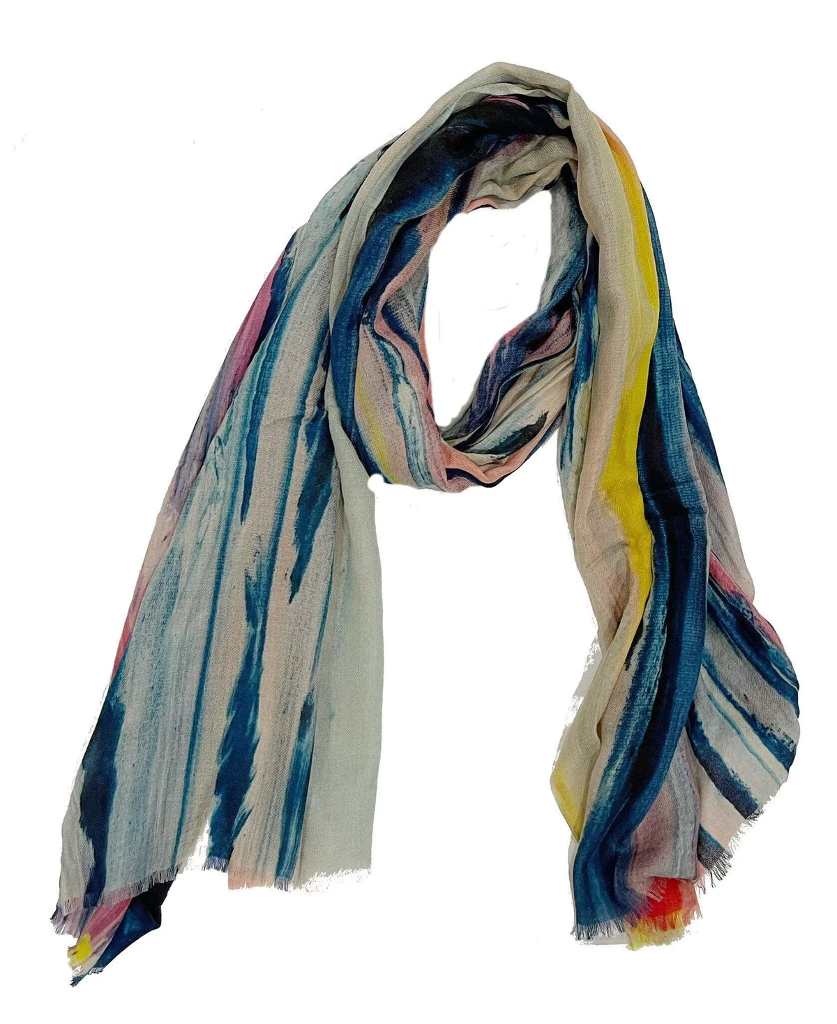Beach - Moonlight Paul Cashmere/Wool Cheung Scarf CA James Blend by