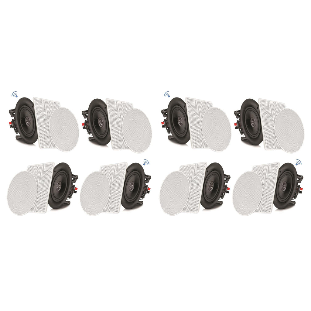 (8 Wall 6.5 Speakers Mount Bluetooth Flush Audio Pk) 200W Pyle 2 In Way Ceiling