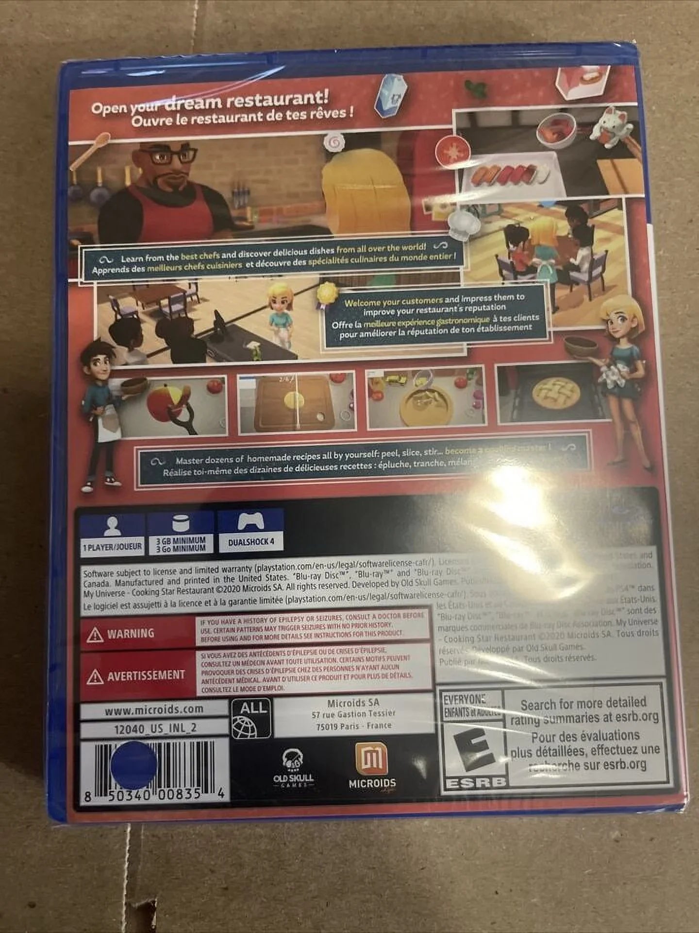 for PS4 *BRAND - NEW* My Cooking Star Universe Restaurant