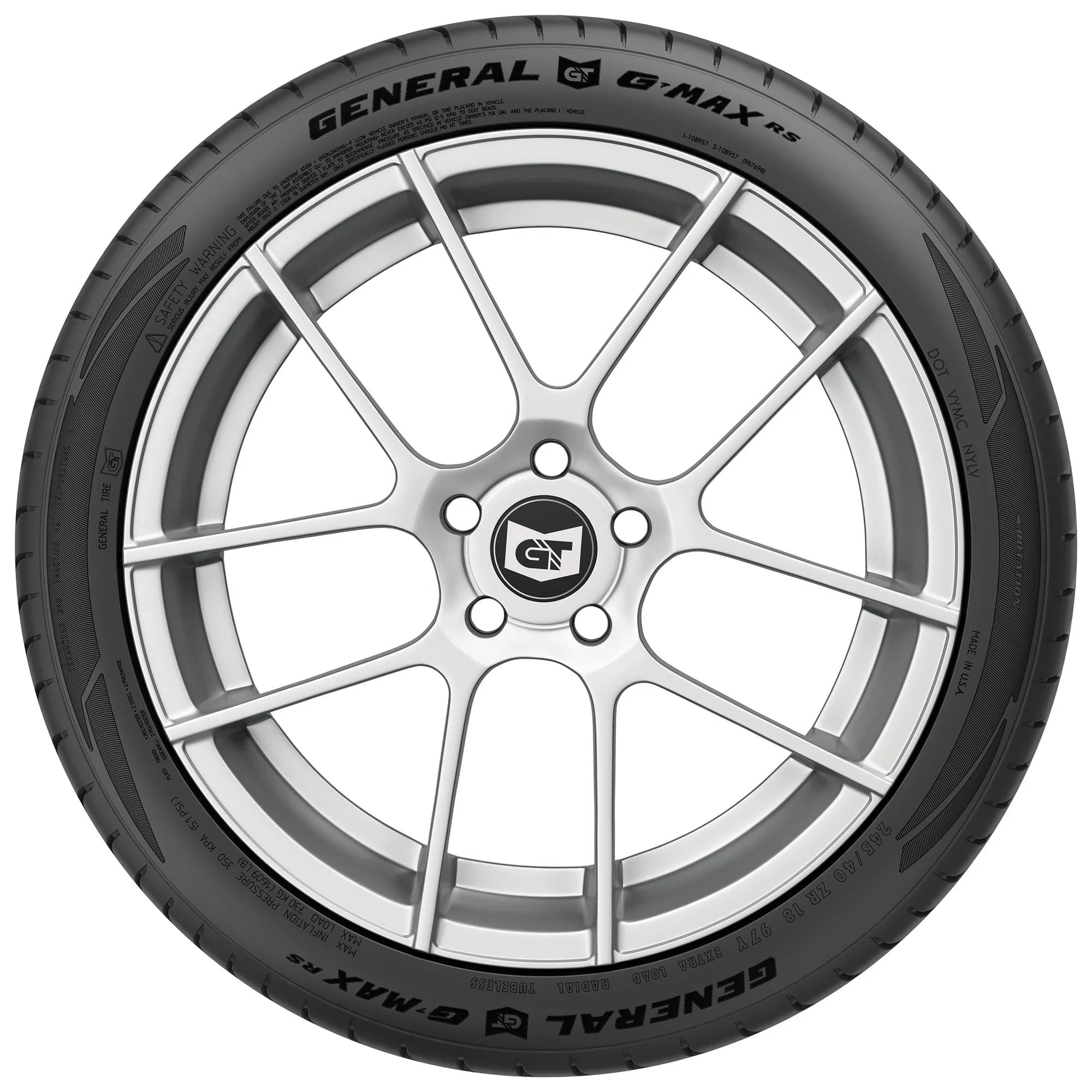 Tire General 102Y RS XL Passenger Summer 305/30ZR19 G-Max