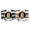 Set Hand Kind Is Is Patient Strap Wristband Leather Double Love Rope Love Bracelet