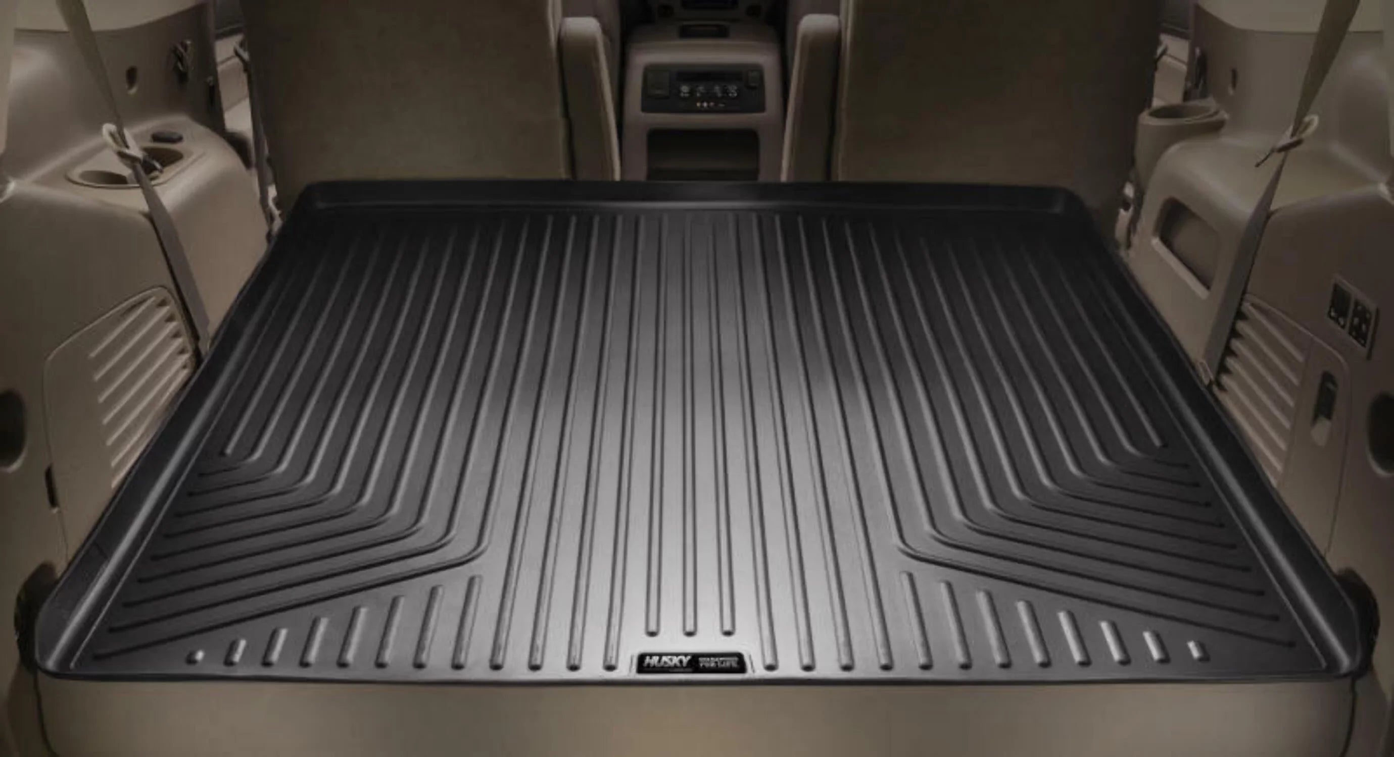 Escalade Cargo Chevrolet Yukon Series Husky Liner by Tahoe/GMC 21 RealTruck 2021-2023 with with Behind Weatherbeater Compatible Cadillac Black 2nd select: Compatible Seat