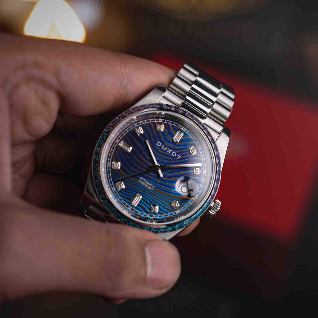 Edition Damascus Diver Serenata Duxot Automatic Rainbow Limited