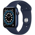 Series Pre-Owned Sport Navy 44mm Blue - (2020) Band - Fair Watch Case 6 Aluminum GPS -