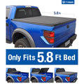 Cargo 2015 Tonneau Tri-Fold Stepside) Trifold Bed Cover (69.6 2010 feet 2014 Dodge For inch) 2009-2016 Tonno 5.8 2012 Ram 2011 2013 TG-BC3D1015 Truck (NOT Cover TYGER Pickup Fits 1500