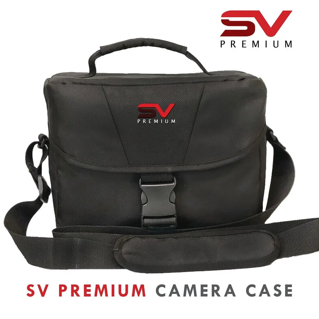 32GB Premium + Memory EOS + Accessory Card SanDisk with (Body Only) Camera R10 Tripod Mirrorless Canon SV Case + Bundle