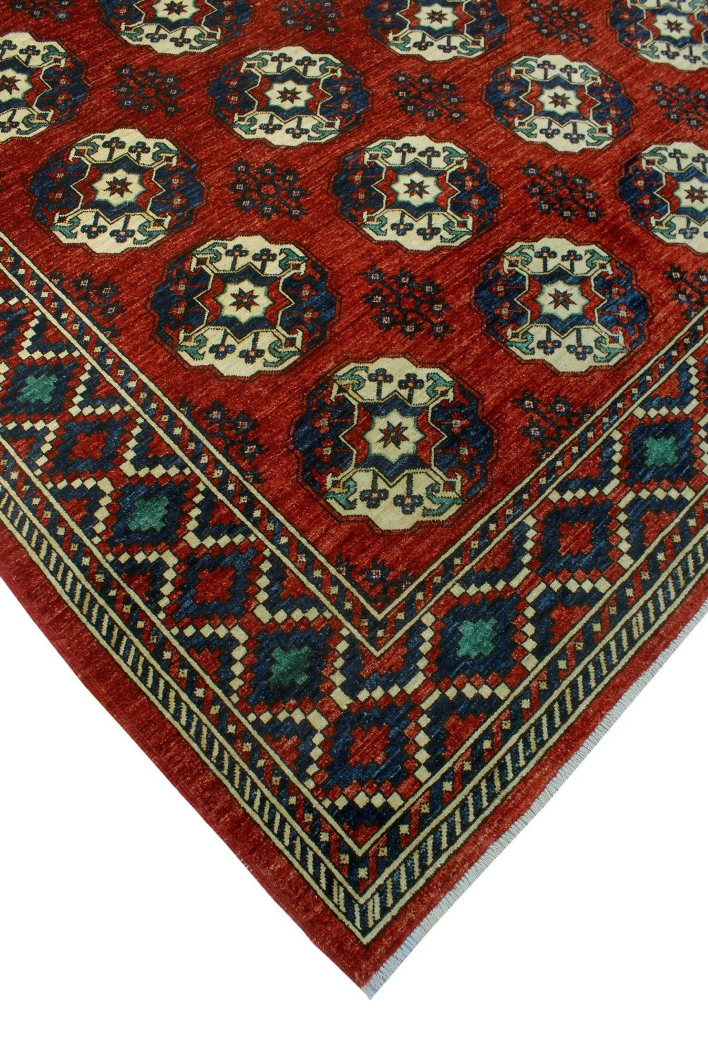Aria Rug, Maysa 9'10" x Red/Blue 8'3"
