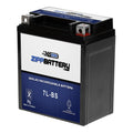 Ah, 1996 Ex250 12 YTX7L-BS CCA) Volt,6 (7L-BS Zipp Battery Kawasaki 75 Battery Ninja 250cc for Motorcycle