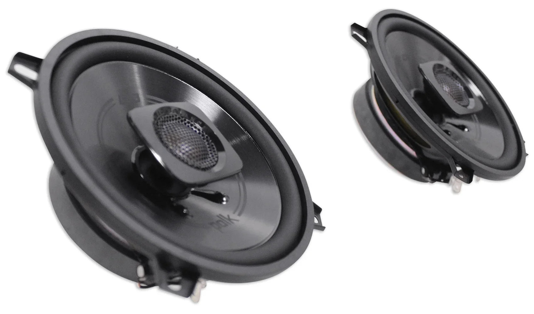 Rockville (2) Marine/ATV/Motorcycle/Boat Watt with Bundle (2) Speakers Audio RPB1 10 Polk Audio 5.25" DB522 600w Car