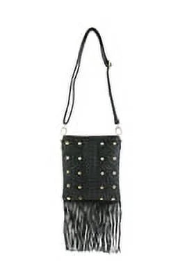 Black Culture Swingpack Bag, Bahati Riot Crossbody Stitched