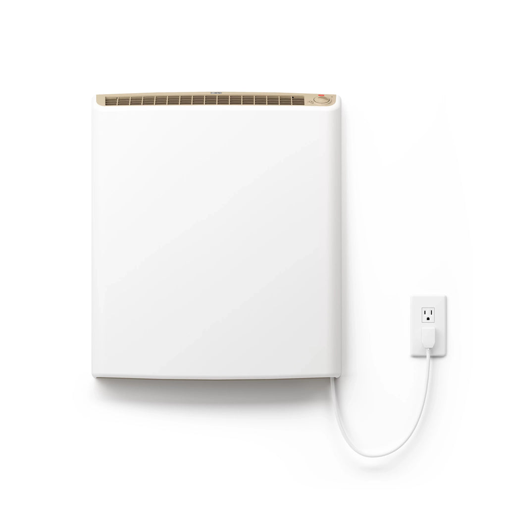 Heater Great Adjustable Efficient, Home, Protection, Quiet, Electric Tip-Over Plug-in Kitchen, Bedrooms, Comfort-Level Safe, Energy Panel Garage, Office, for Thermostat Envi Bathrooms, Child Wall for
