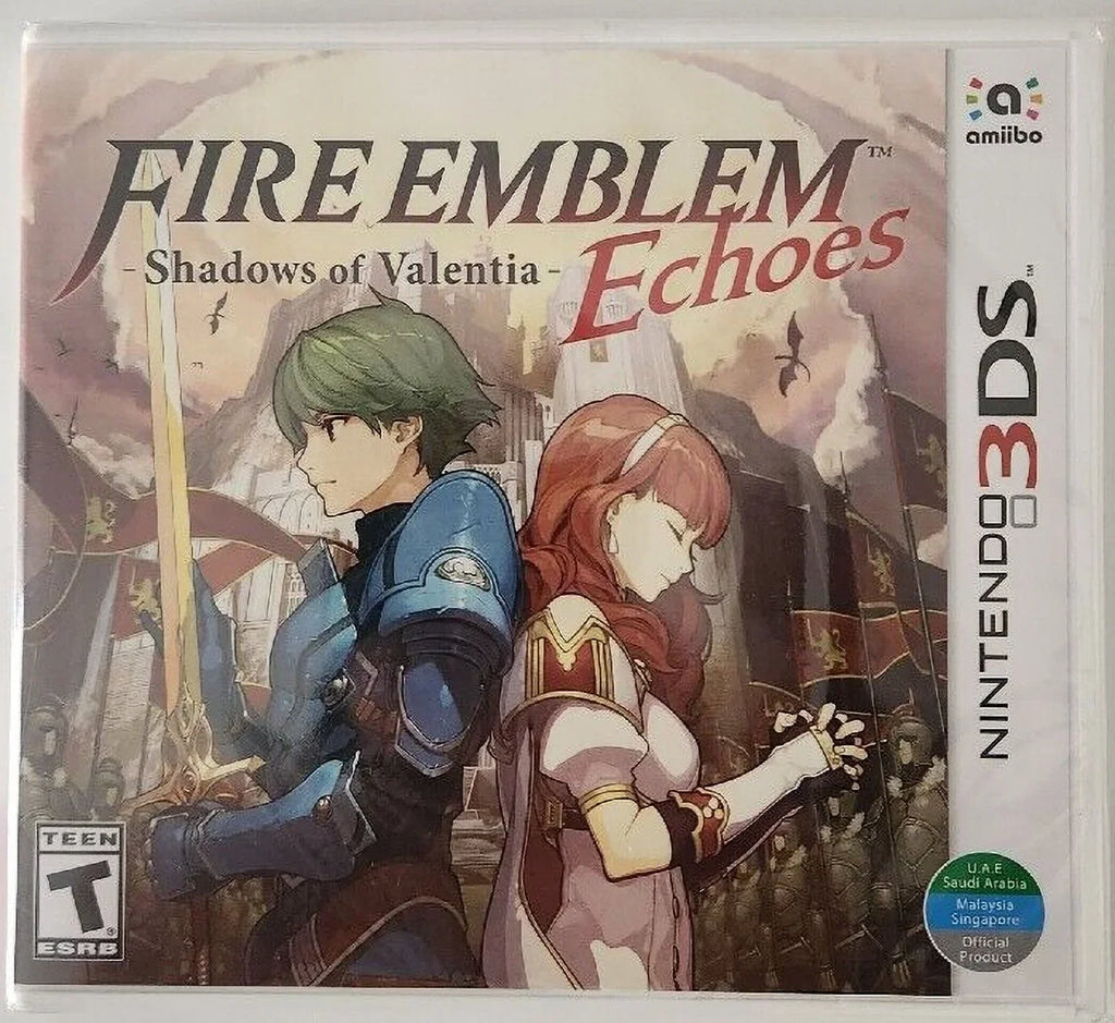 Valentia Emblem Echoes: Tactical of RPG) New Game Brand Shadows 3DS Fire (2017