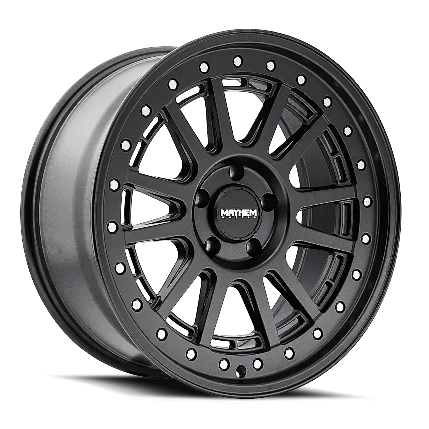 Black 6x5.5 20x9 Matte (0mm) Compass Wheel 8305 Mayhem