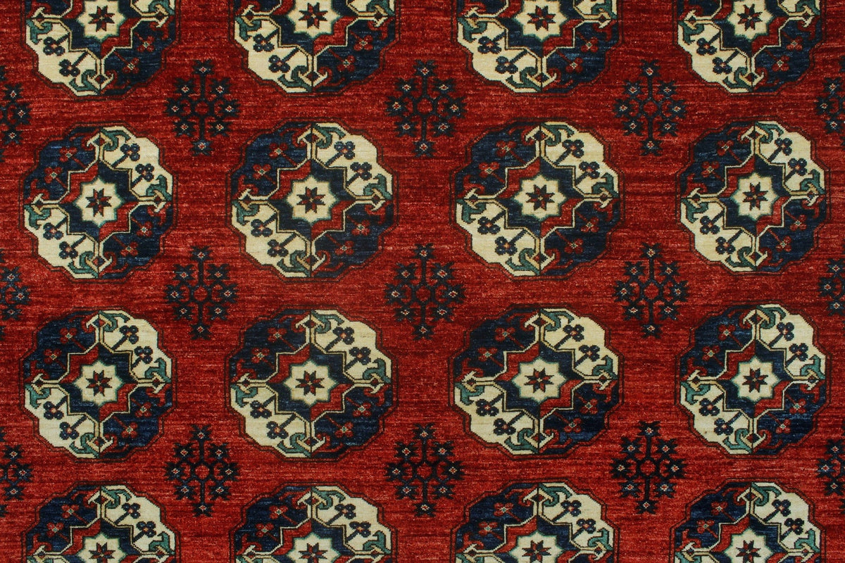 Aria Rug, Maysa 9'10" x Red/Blue 8'3"