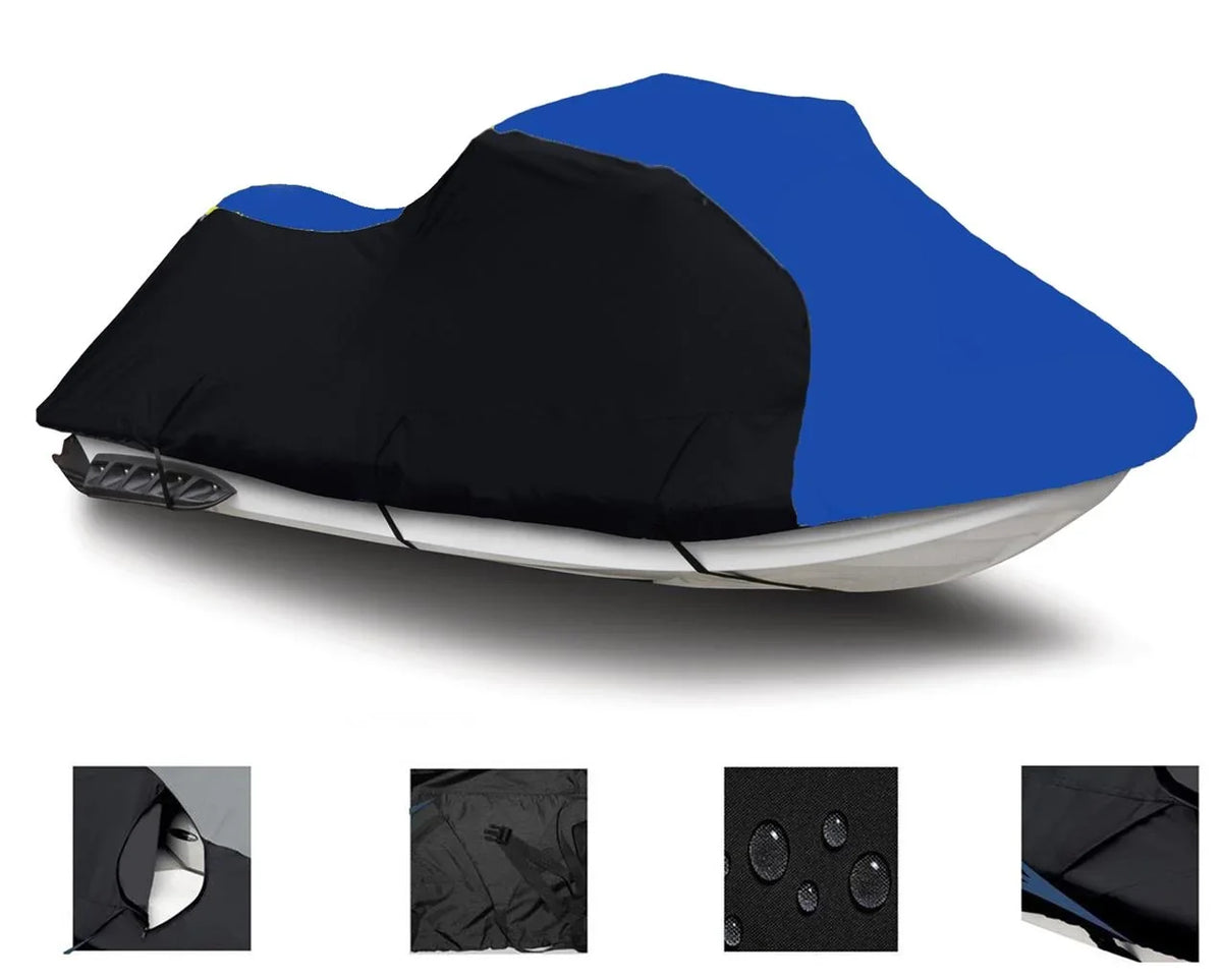 BLACK / for COVER JET Cover Compatible 1-2 THE 1997 SKI PWC BLUE LINE Polaris 1050 HEAVY-DUTY, OF Seater TOP SL