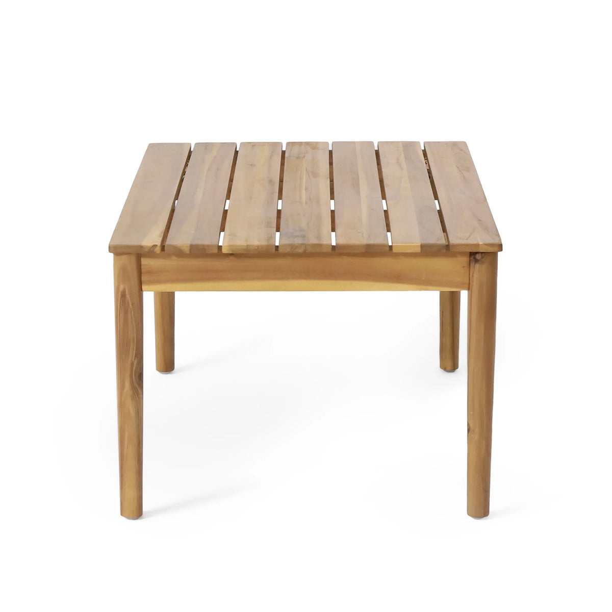 Gray Wicker exterior Acacia Teak and and 4 Wood , Chat Remuda Seater