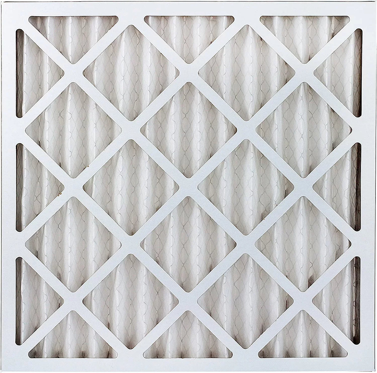 Filterbuy Pleated 13 Filters AC 20x20x4 HVAC (5-Pack) MERV Air Furnace
