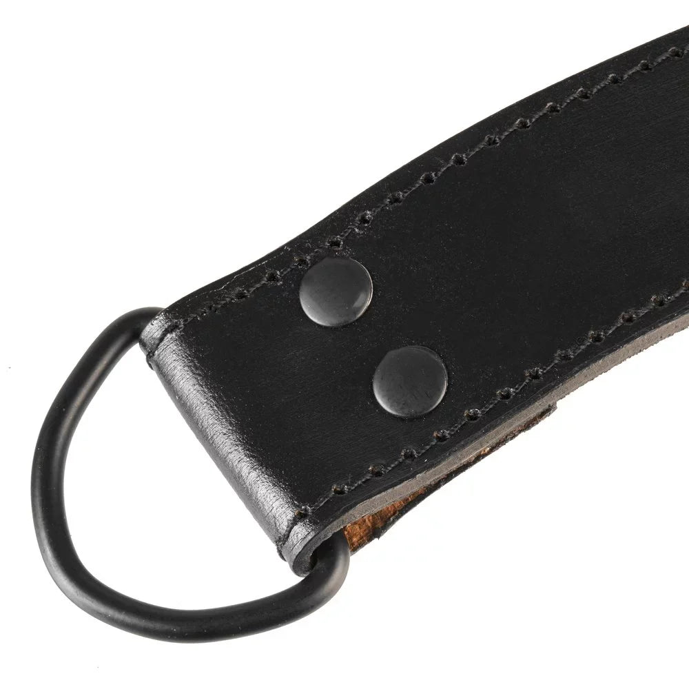 Steel Top-Grain 100% for Leather Vegetable Heavy-Duty Thick Men Chain Tanned with 7mm Victor Belt made with Women VFLDB Fitness Leather and Dip