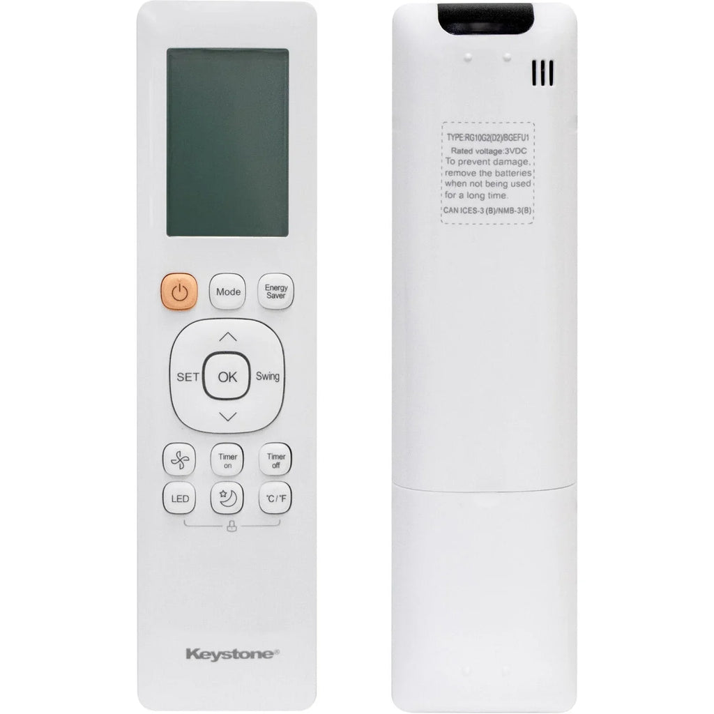 with 8,000 Mounted Inverter Window Control BTU Remote Conditioner Air Keystone