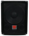 SBG1128 Pro 12" 600 Subwoofer, Rockville Passive MDF Mount Watt Cabinet/Pole DJ