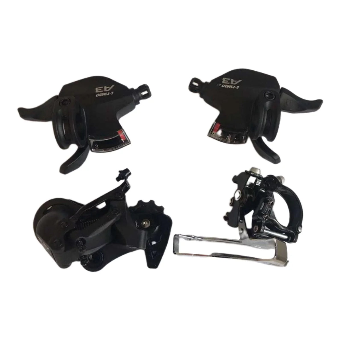 Bike A3 & 4pcs/set Cycling Derailleur Front Rear Set