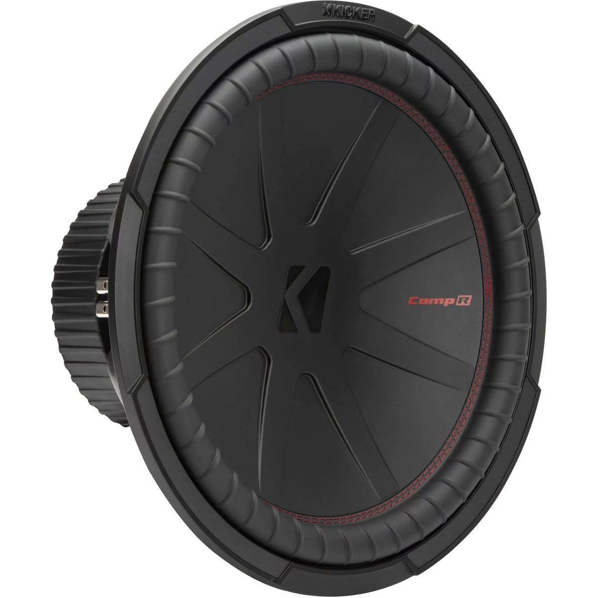 Subwoofer, Includes 48CWR152 CompR Wire Kicker - 15" Speaker 2-ohm DVC,