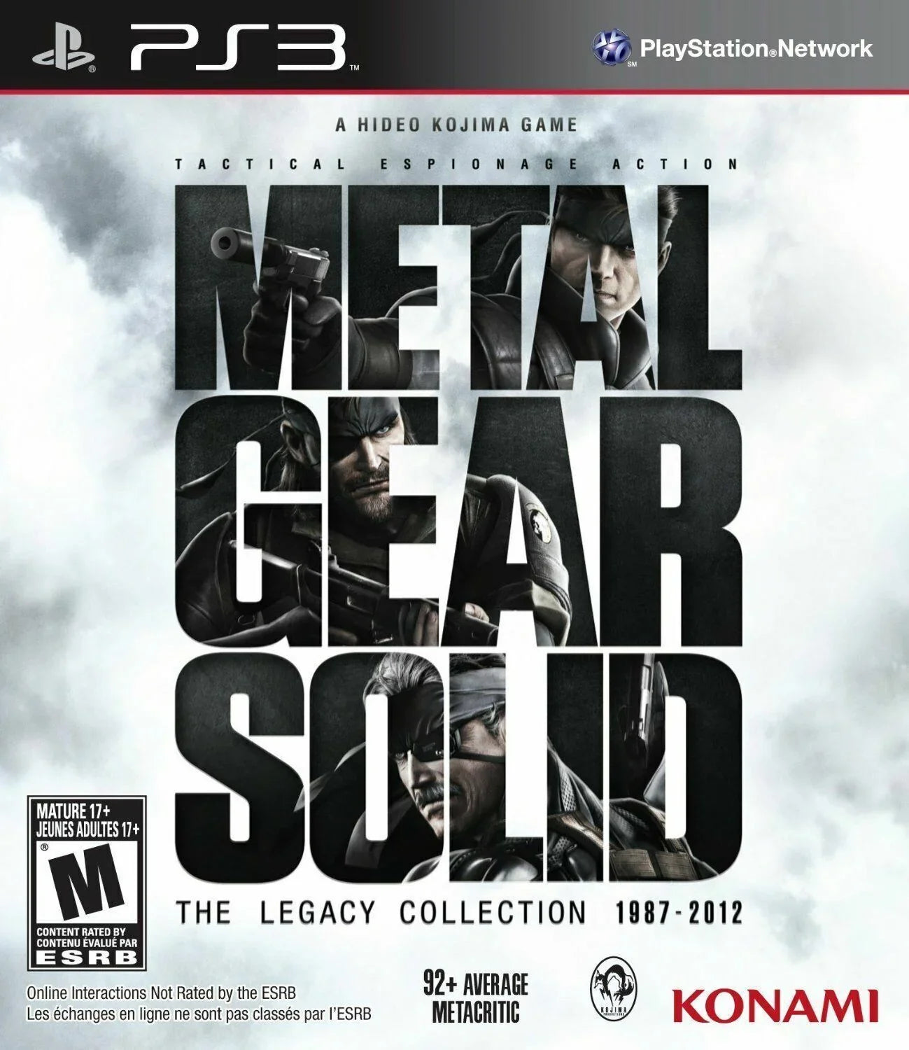 Games PS3 - Collection Solid Playstation 8 One 3 Legacy Metal Gear in The