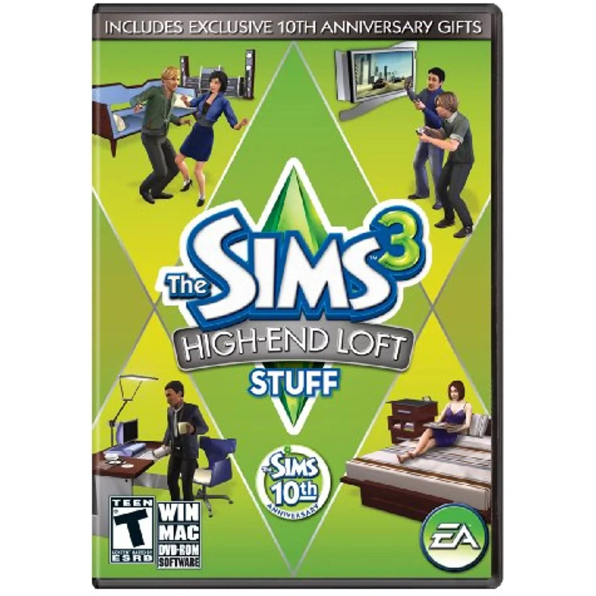 Win/Mac Stuff Sims 3: The - End Loft High