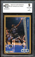 Card Rookie BGS Mint+ Shaquille Drake's BCCG 1992-93 O'neal Fleer 9 #37