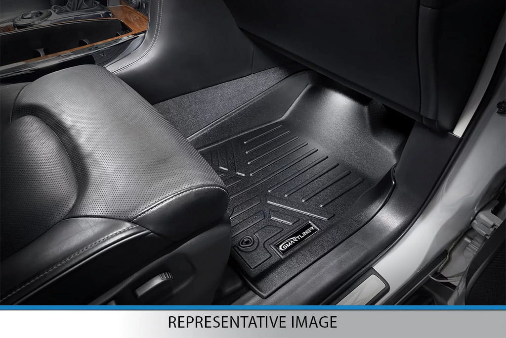 Expedition, Row Smartliner Set Cargo Liner without for 2011-2017 & Floor Mats Bucket SA0183-B0303-C0186-E0185 Black Console 2nd Seats with