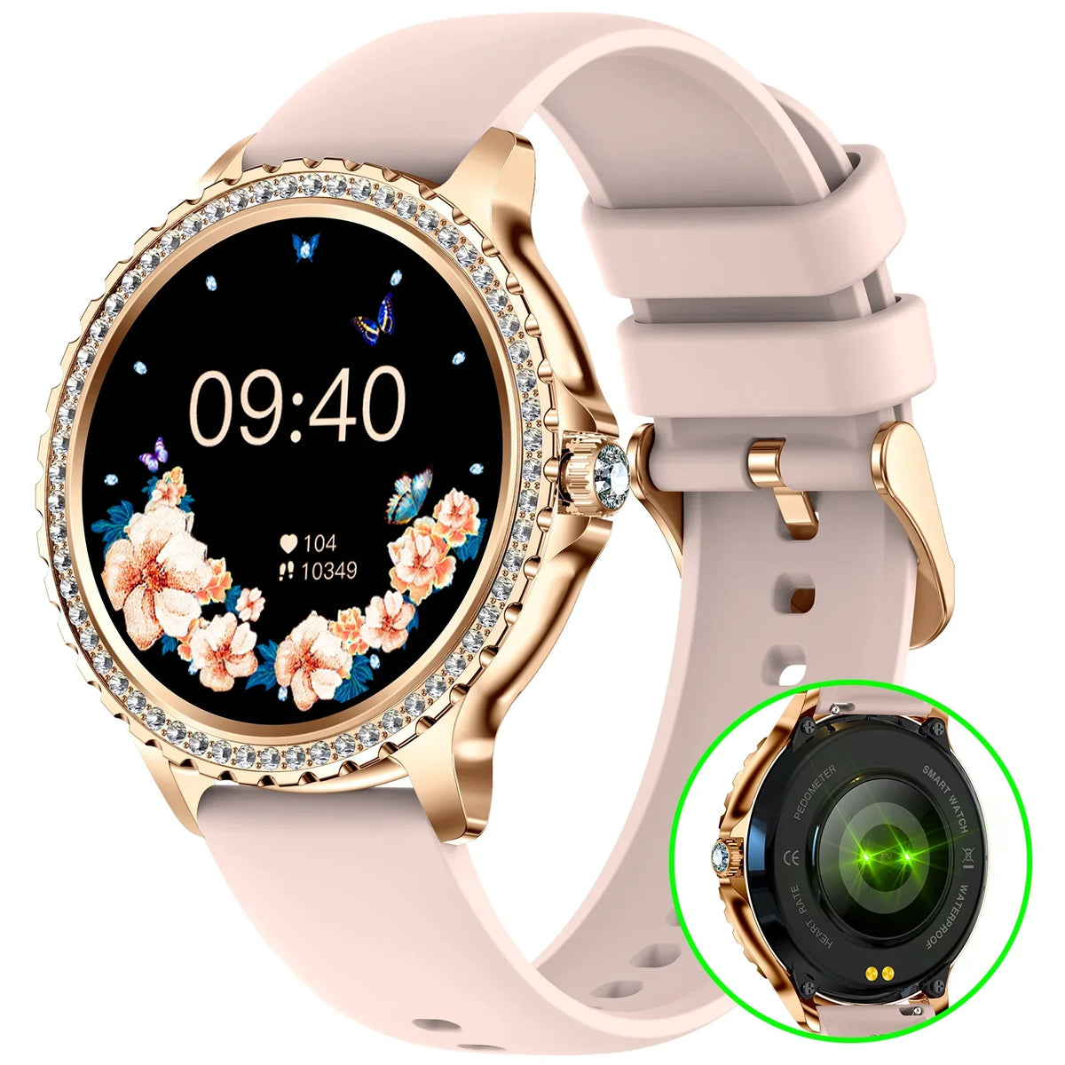 call Diamonds Smart Watches Women Bluetooth with