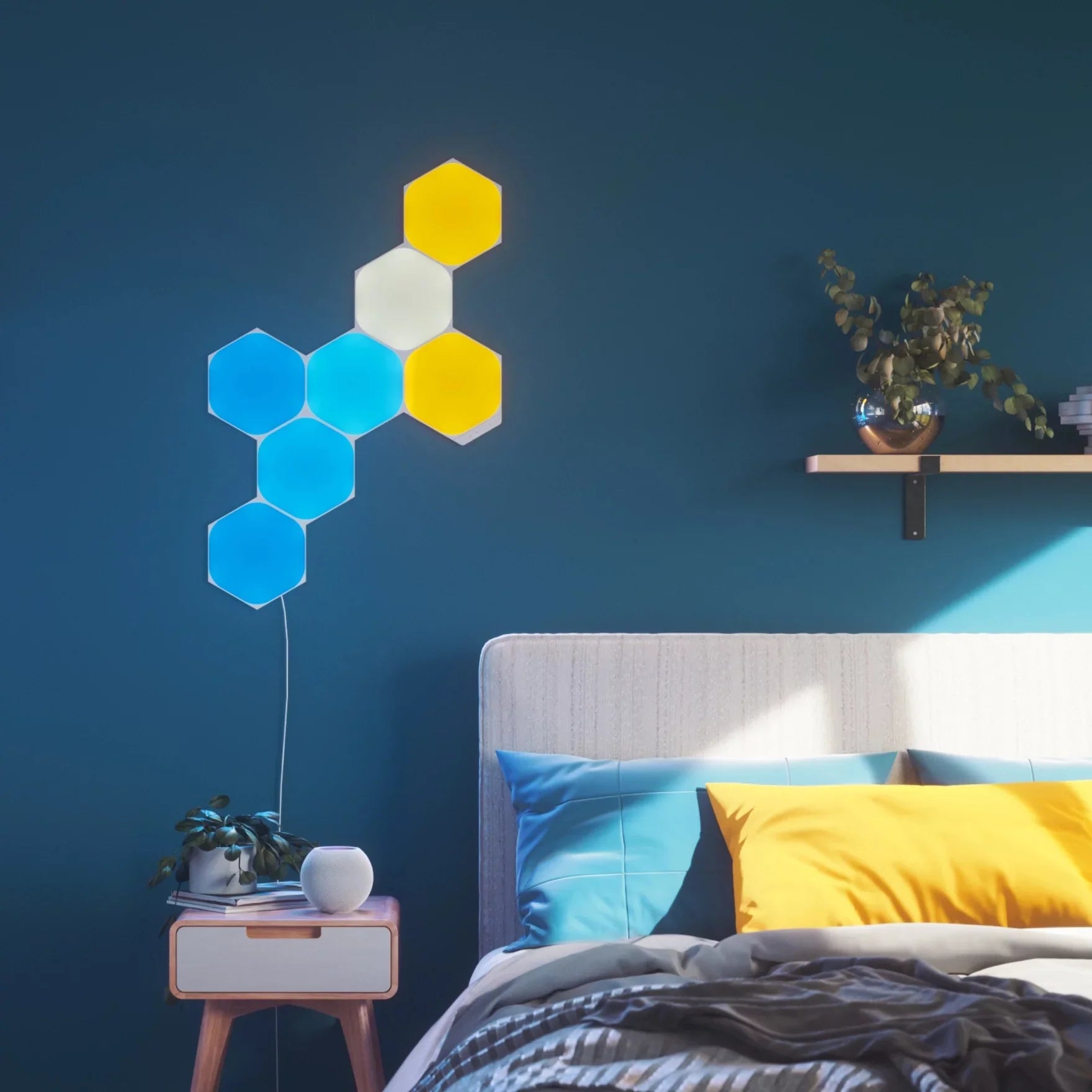 7 Panels Kit - Hexagon Panels Light - Smarter