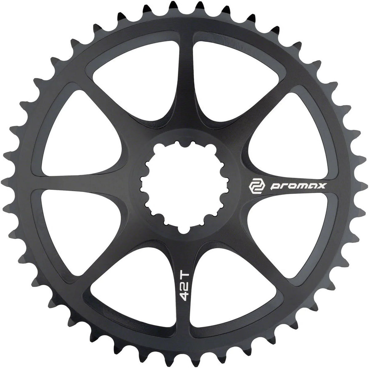 Black Direct Chainring Promax Mount, 42t