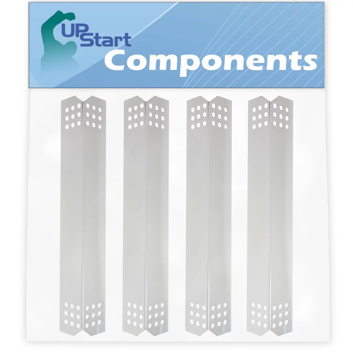 Heat Burner Replacement 720-0709B Bar, Deflector, Parts Flame BBQ Plate Tamer, Shield for Bar, 16 - Flavorizer Tent 4-Pack 1/8" Cover Nex Vaporizer Compatible Steel Grill Guard, Stainless Barbeque