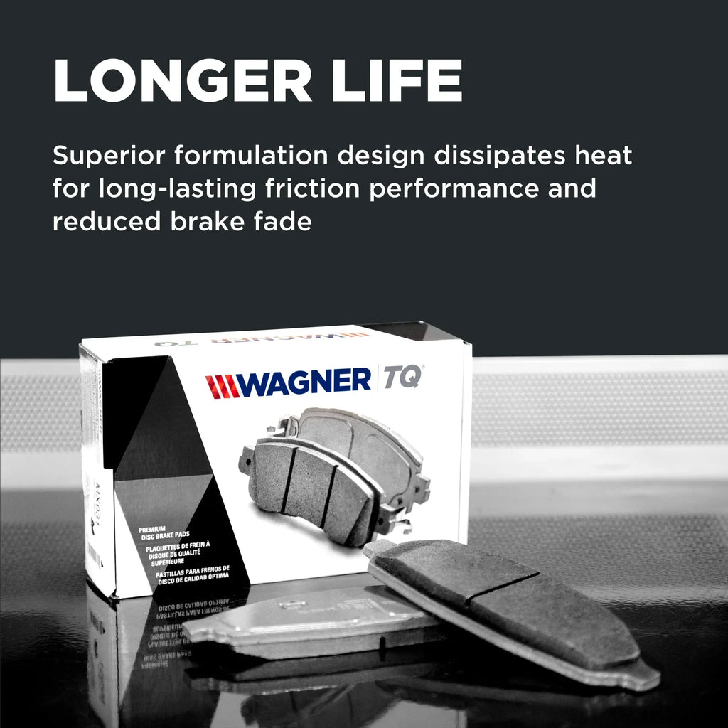 X5 select: 2000-2006 Semi-Metallic MX683 Wagner 2004-2010 Set Disc ThermoQuiet Fits X3, Brake Pad