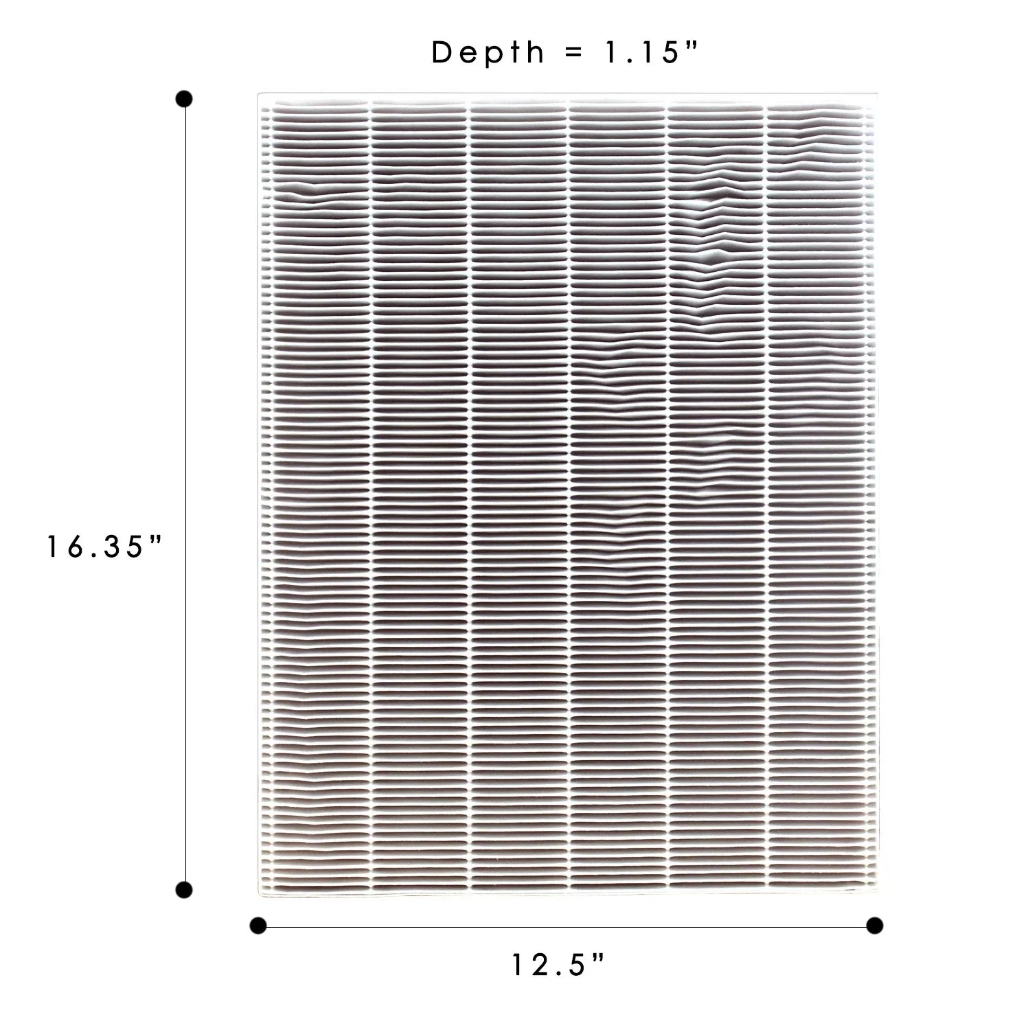 115115 5300 5300-2, Replacement Filter Set) 5500 for (2 for 6300-2,P300, Winix HEPA and Filter A C535,