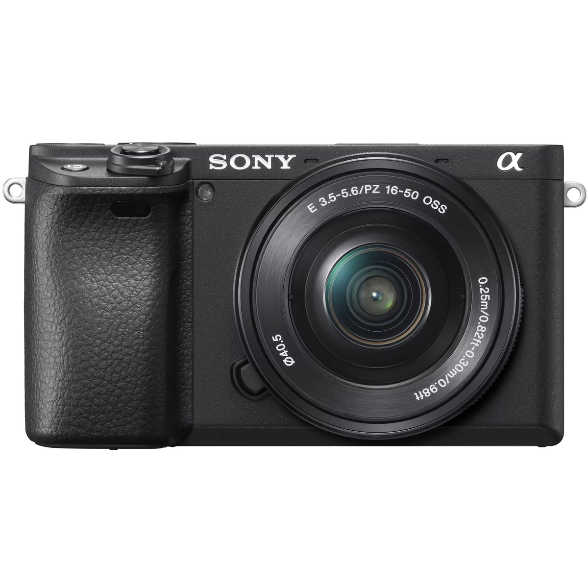 Wide (Black) ILCE-6400L/B Bundle OSS Battery a6400 + Mirrorless & 4K Filter Extra Power Camera Set Deco 16-50mm 2.2X Lens 0.43x Lens Angle Telephoto and Case Editing f/3.5-5.6 Gear with Kit