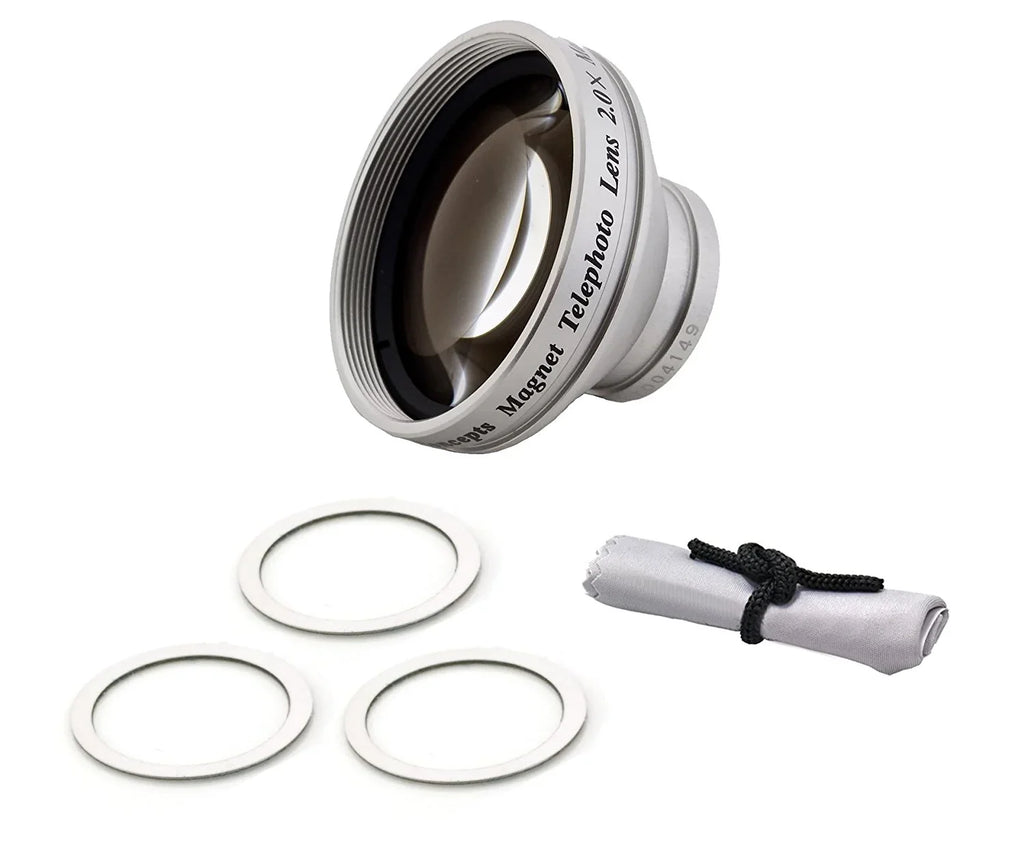 Cloth Nikon New COOLPIX Micro-Fiber S9500 Telephoto West Cleaning 2.0x (Magnetic Lens) +