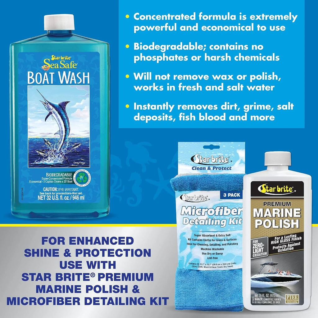 Boat Star Star 089732Pw Safe Sea Brite Wash Brite