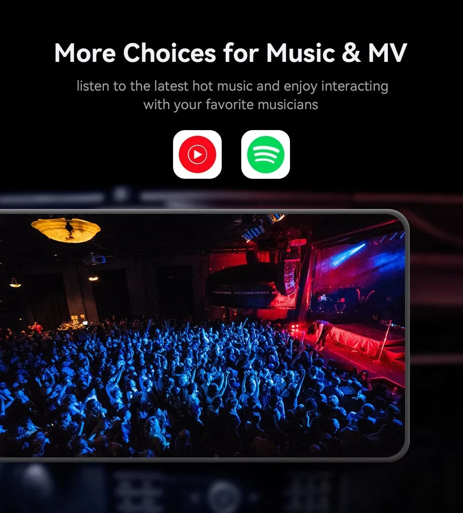Android Output，8 Wired with 2+16G Video Core, Cars Box Wireless Carplay Card,for AI Box Netflix with Android SIM/TF HDMI Multimedia Carplay 11, Magic Box 4G YouTube Carplay Factory Auto Support Biniz